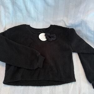 nwt splendid sherpa sweater size girls XL extra large